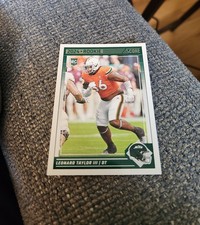 2024 Score Football Leonard Taylor III #396 RC New York Jets Miami Hurricanes 