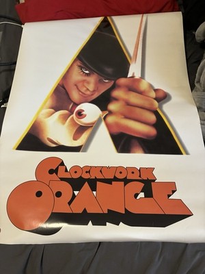 Clockwork Orange Poster 24x36 Kubrick 2001 CESAER Variant SEALED New Gloss READ