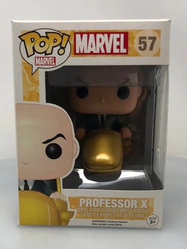 Funko POP! Marvel X-Men Professor X #57 Vinyl Figure DAMAGED BOX SEE PICS