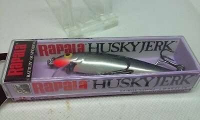 Leurre Rapala Husky Jerk HJ08S - Argenté - 3-1/8" 1/4 Oz - Suspendu