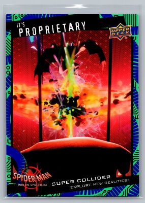 2022 UD Spider-Man Into The Spiderverse #IP-1 Super Collider It's