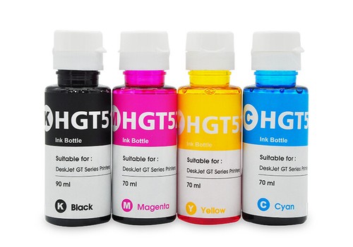 Pack 5 Tinta Compatible para HP GT51 GT52 HGT51 INK TANK Envío Gratuito |  eBay