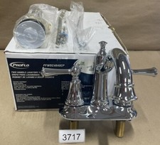 PROFLO Bathroom Faucet Centerset w/ Pop-Up Drain Polished Chrome PFWSC4840CP