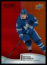 Mitch Marner 2021-22 Upper Deck Allure Rainbow Red-Orange #R-96 NHL Hockey Card