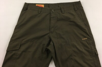Fjallraven Karl Trousers G-1000 green trekking outdoor pants 85785