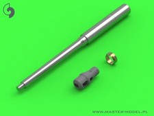 MASTER GM-35-041, PzKpfw VI Tiger I-88mm KwK36 L/56 gun barrel-LATE muzzle, 1:35