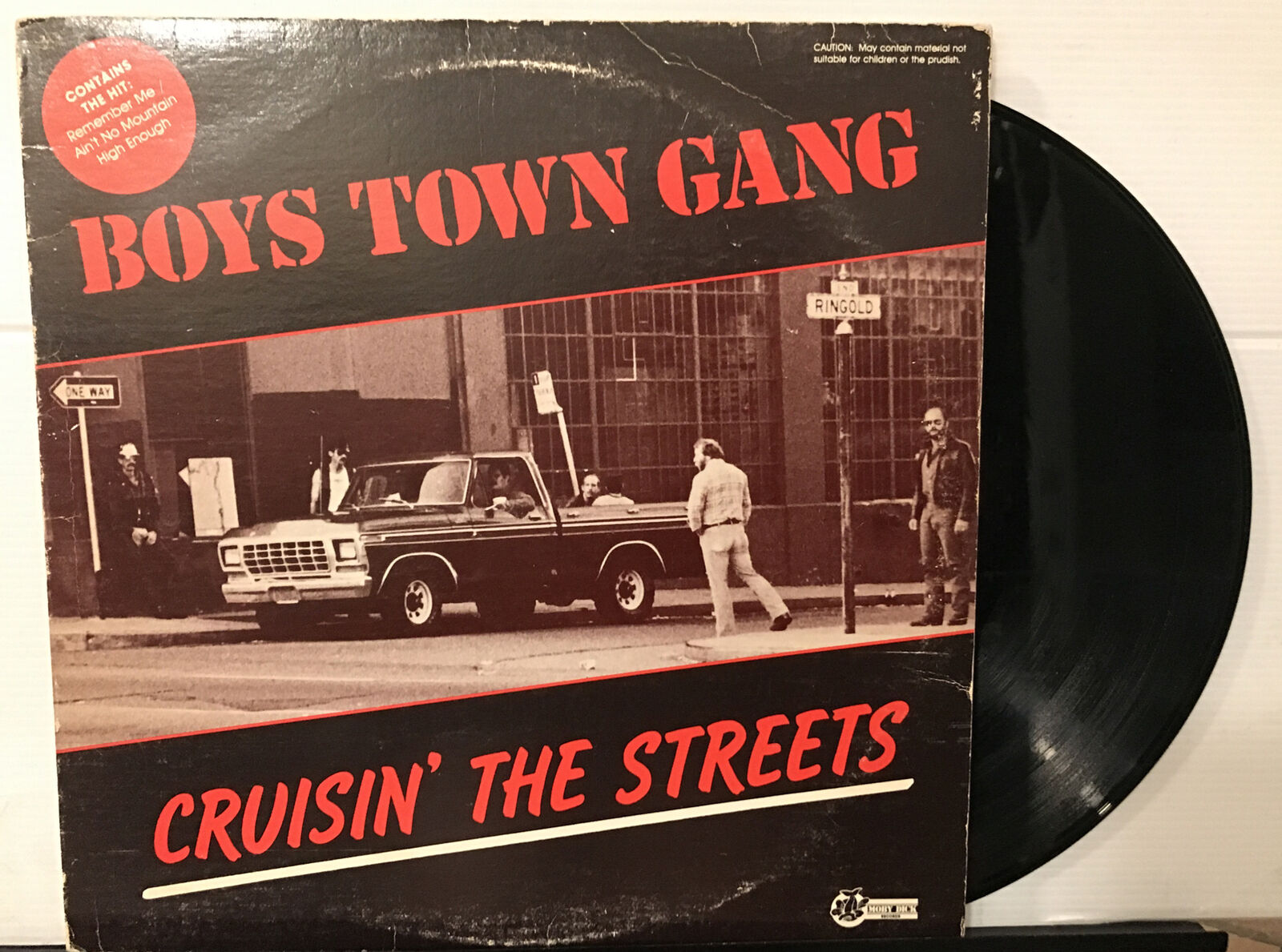 Boys Town Gang – Cruisin' The Streets LP 1981 Moby Dick Records – BTG-231 VG/VG+