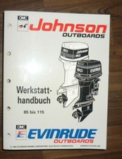 Johnson Motore Fuoribordo Manuale Officina dal 85 al 115 1992