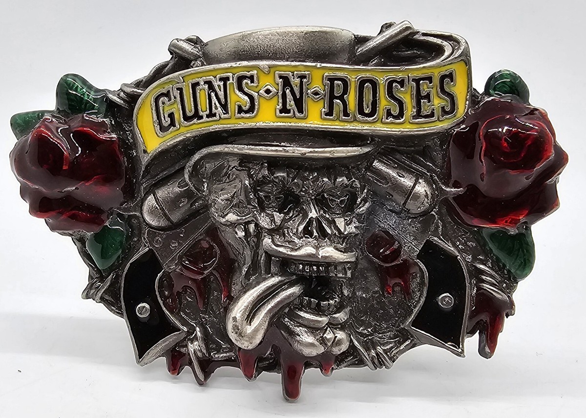 Guns N Roses 1993 vintage Belt Buckle The Brockum Collection