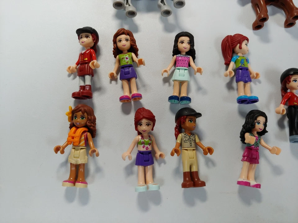 Lote de minifiguras Lego Friends con jinetes de caballos Foto 2 de 4
