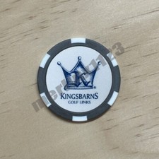 Kingsbarns Golf Links - Poker Chip Golf Ball Marker Golf Course Club