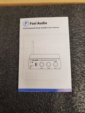 Fosi Audio BL20A Bluetooth Mini Amplifier with pre-amp Output and Remote Control