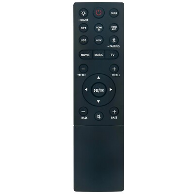 Replace Remote for TCL Alto 8i 2.1 CH Dolby Atmos Sound Bar TS8111 TS8132 TS8212