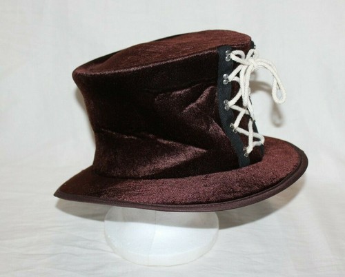 Brown Hat Steampunk Top Hat Fascinator 