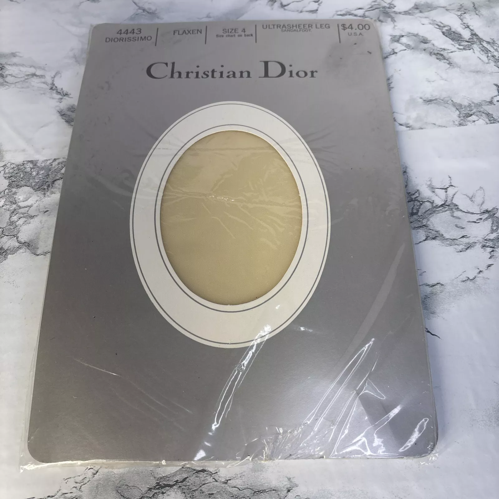 COLLANT VINTAGE CHRISTIAN DIOR TAILLE 4 ULTRASHEER DIORISSIMO lin 4443 