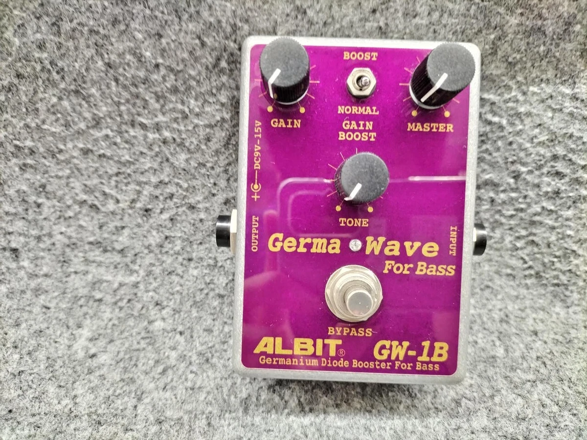 ギター ALBIT  GERMANIUM DIODE BOOSTER / GW-1 ALBIT GW-1B [GERMANIUM DIODE BOOSTER FOR BASS] ｜イケベ楽器
