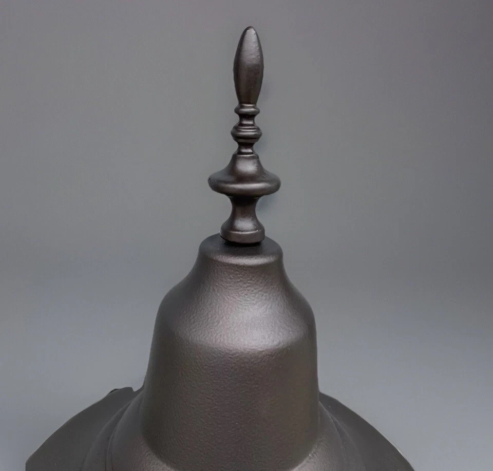 Luminaria serenata de bronce vintage farola, lámpara de poste, LED NYC, se puede enviar. Foto 4 de 4