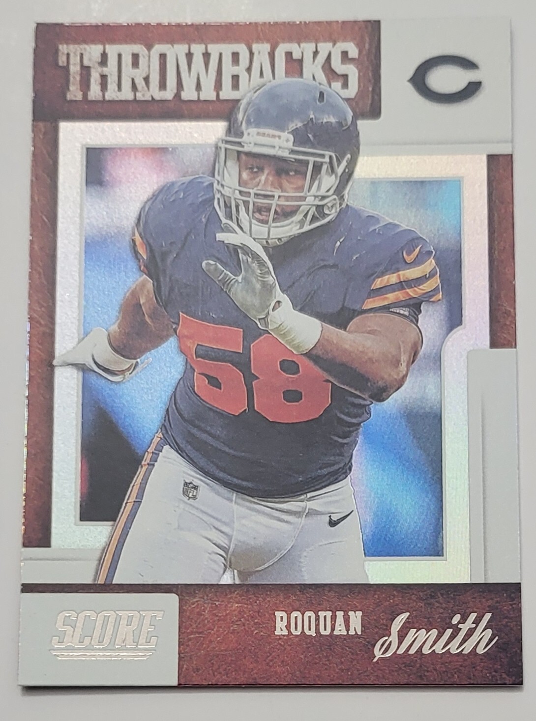 Roquan Smith 2019 Score Throwbacks #T-6 Chicago Bears