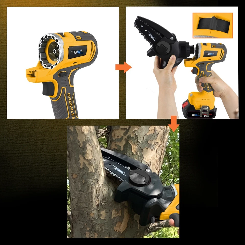 Newone 12 Power Tools Combo Kit, Drills, Circular Saw, Multitool, Dewalt Battery - Image 4 of 4