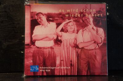 Various - Es wird schon wieder besser (Krisenschlager auf Schellack 1929-1934)