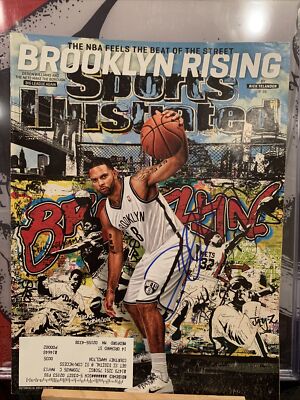 DERON WILLIAMS SIGNED NBA Brooklyn Nets Autograph