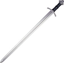 Cold Steel Viking Sword 30.37" Sharpened 1060 Carbon Steel Blade Leather/Nickel