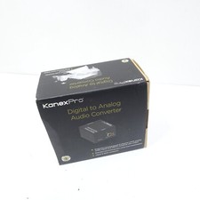 KanexPro Digital to Analog Audio Converter AUD2ACV 5V DC 48KHz HDCP EDID Blu-Ray