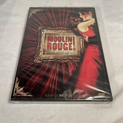 MOULIN ROUGE (DVD, 2006, Baz Luhrmann) NEW Sealed
