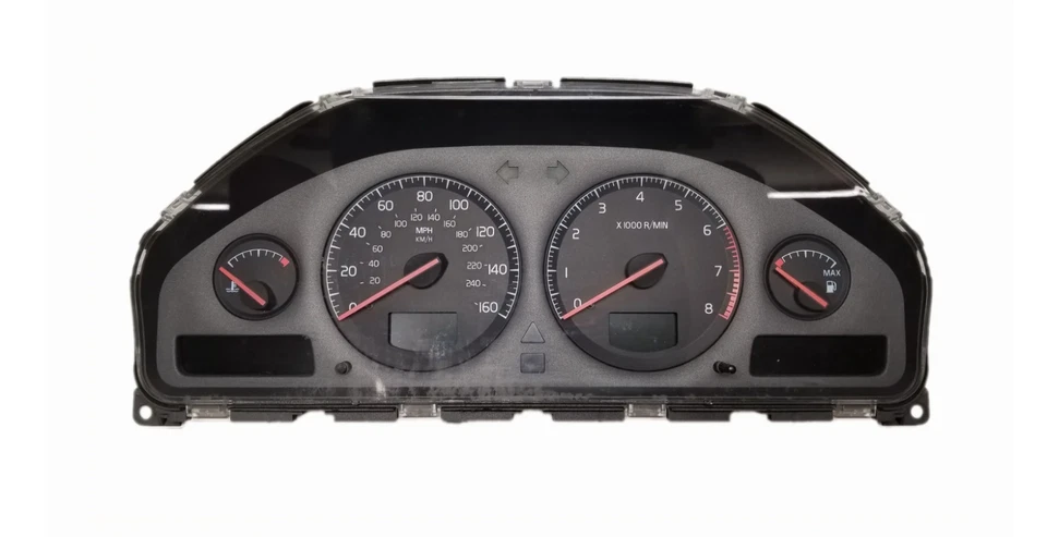 02+ VOLVO Instrument Gauge Cluster DIM FULL S60 S80 V70 XC70 Repair Service - Image 3 of 4