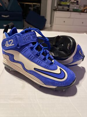 Nike Air Griffey Max Jackie Robinson 42 Baseball Cleats SIZE