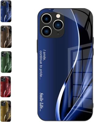 Colorflow Store Funky Iphone Cases Neon Wave Abstract Phone Case