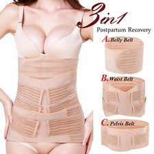 Mujer Fajas Para Recuperacion De Cesarea Post Parto 3 En 1 Moldeadora De Cintura