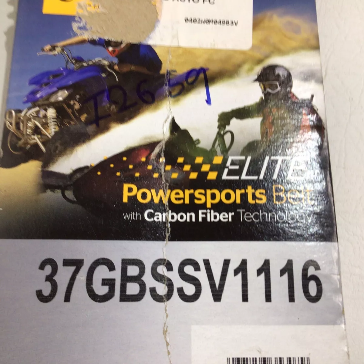 Continental Elite 37GBSSV1116 Powersports Belt eBay