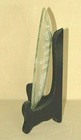 Vintage 6.25" Mother's Glass Plate with Wooden Plate Stand — photo 4