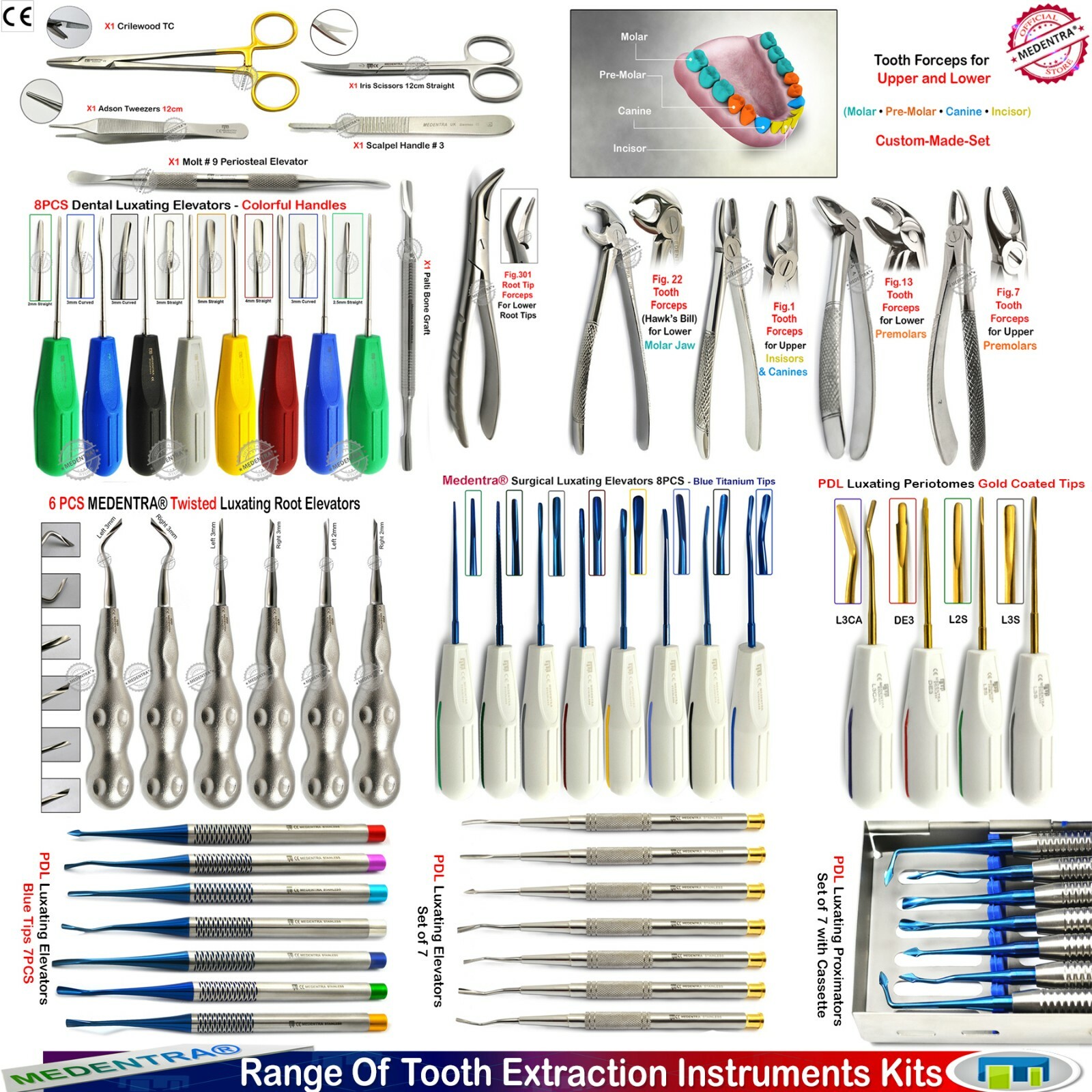 Tooth Extraction Tools