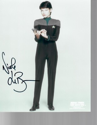 Nicole de Boer as Ezri Dax Signature 8x10 Photo Signed Star Trek Deep ...