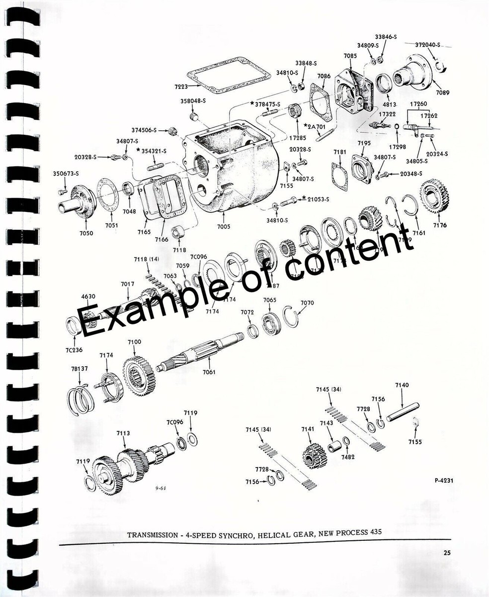Ford 555C Loader Backhoe Parts Manual Catalog | eBay