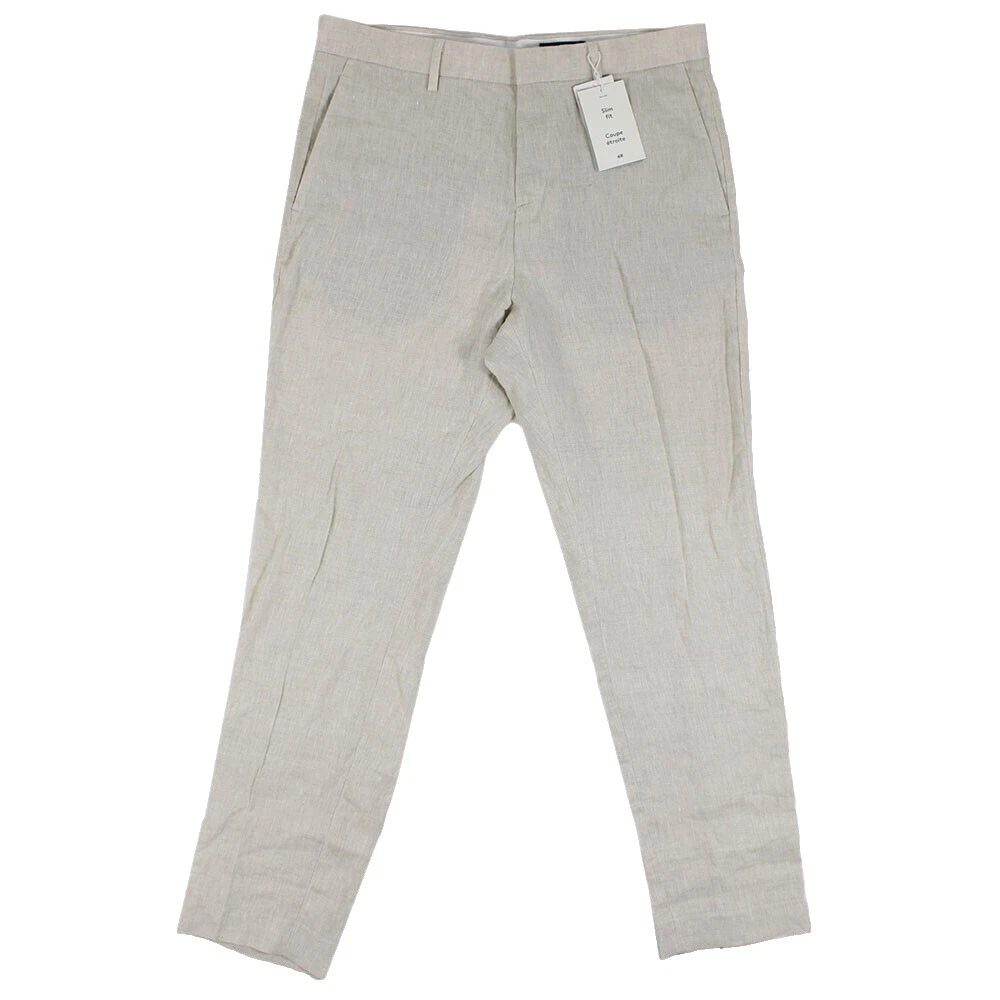 Slim Linen Pants for Men