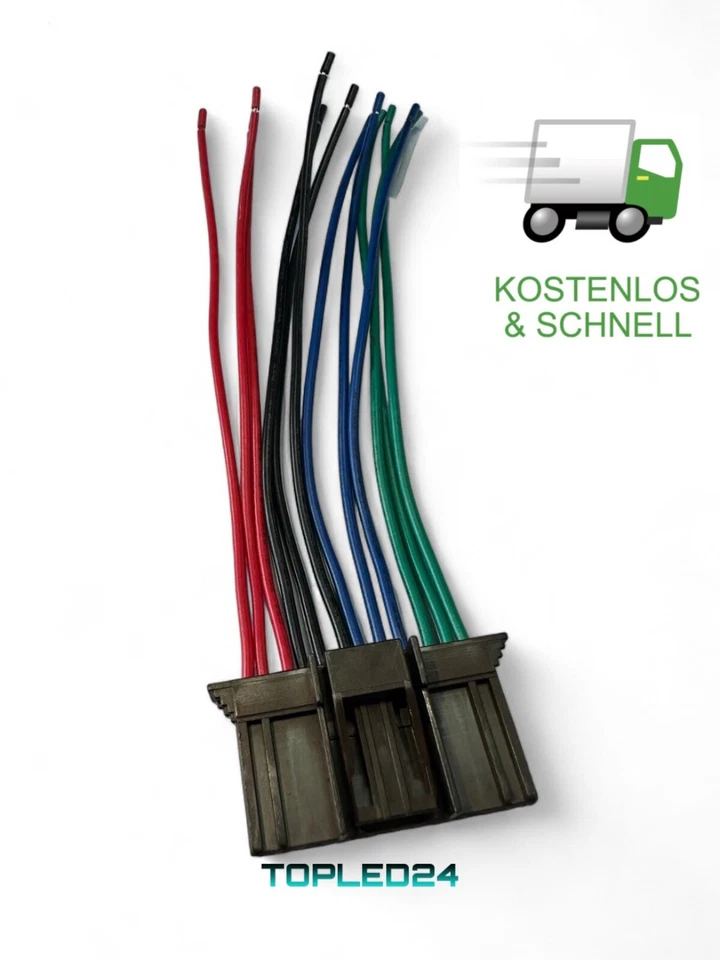 SAM 12pin Male SMART 450 451 Repair Fuse Box Wiring Harness BROWN #R1C - Image 3 of 3