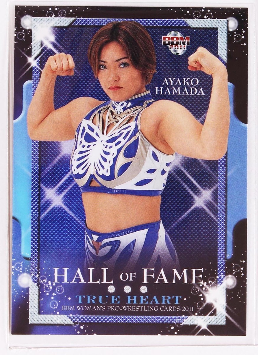 AYAKO HAMADA - 2011 BBM Women's Pro-Wrestling Trading Card | eBay