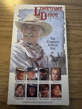 LONESOME DOVE VHS The Complete 6-Hour Epic Robert Duvall, Tommy Lee Jones