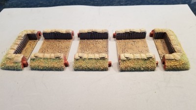 Dug In Entrenchment 1/56 28mm Bolt Action Rectangle+extra mid sections