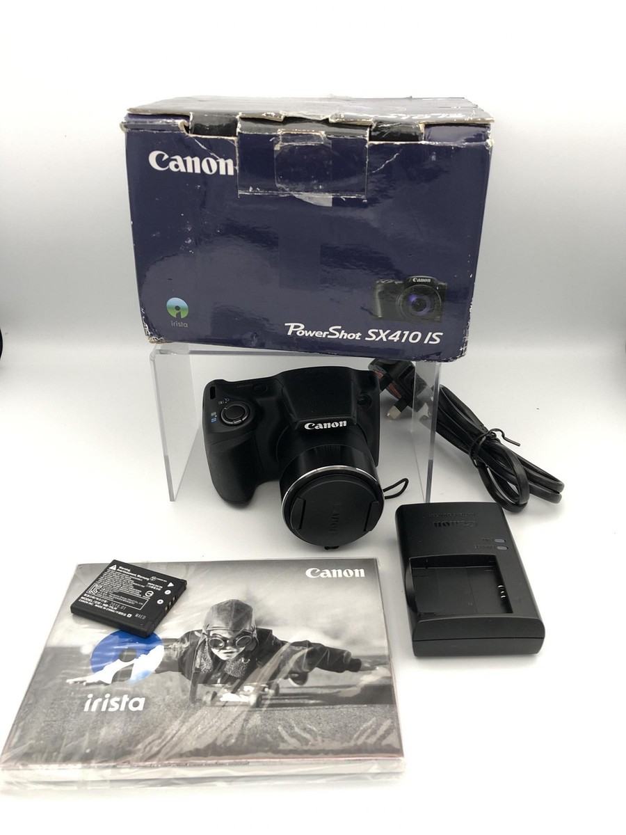 Canon PowerShot SX410 IS 20.0MP Digital Camera - Black for sale