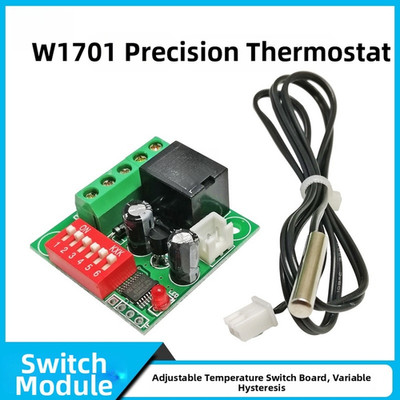 Thermostat Schalter DC12V 3,65x3,65x1,8cm Leiterplattenaufbau zuverlässig