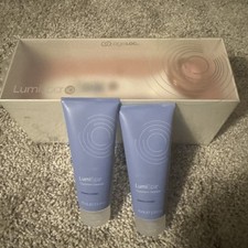 NU SKIN ageLOC Lumispa Rose Gold iO Device USB W 2 LumiSap Normal Cleanser NEW