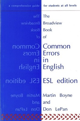 The Broadview Book of Common Errors in English - ESL Edition ... - 9781551110080
