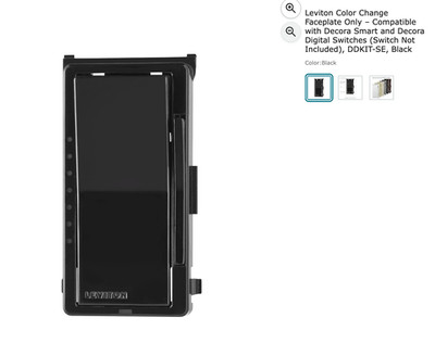 QTY 17 -Leviton Color Change Kit Only   Compatible Decora Smart/Digital DDKIT-SE