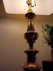 Large Vintage Brass Lamp 31" Tall Weighs About 7 Lb High Quality Beautiful Piece — photo 5