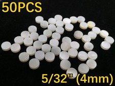 50x Mother of pearl Guitar Marker 5/32" 4mm Position MOP Inlay Dot Luthier