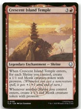 Crescent Island Temple MTG Avatar: The Last Airbender 129 U NM